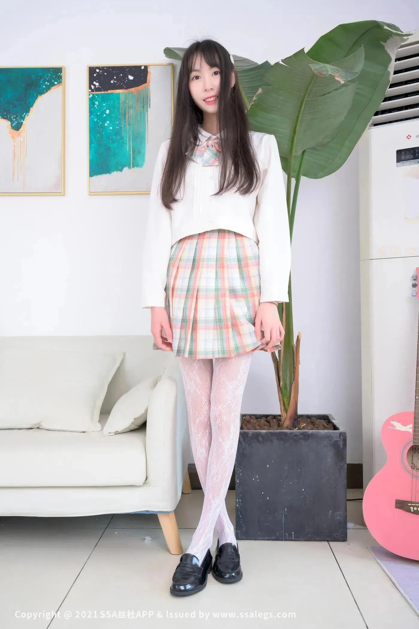 [SSA丝社]超清写真 NO.676 腿模团团的白色网袜（上） [68P]插图7